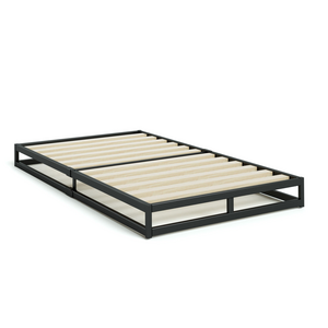 Zinus Single 15cm Joseph Metal Bed Frame with Bed Platform Base Black AU-MBBF-6S
