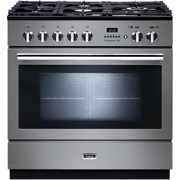 Falcon 90cm Professional Plus FX Dual Fuel Freestanding Oven Stainless Steel PROP90FXDFSS-CH