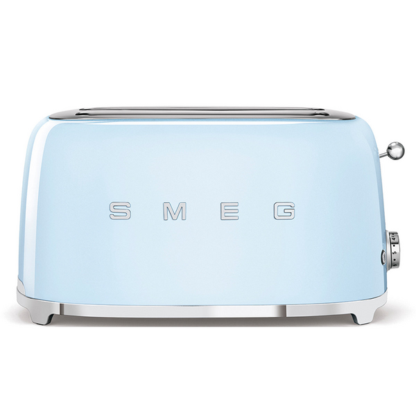 Smeg 50s Retro Style 4 Slice Toaster Pastel Blue TSF02PBAU