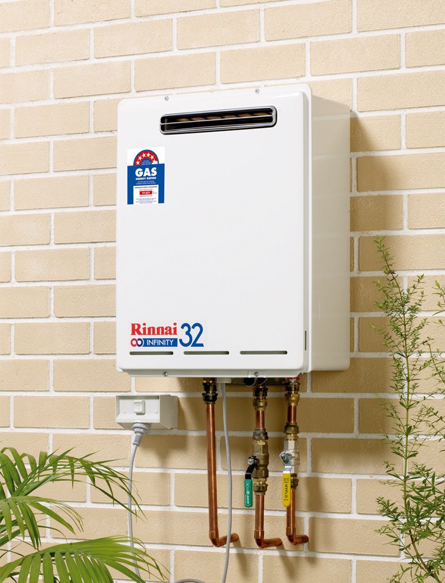 Rinnai 32L Continuous Flow 50-degree Hot Water System Natural Gas INF32N50M  | Andoo