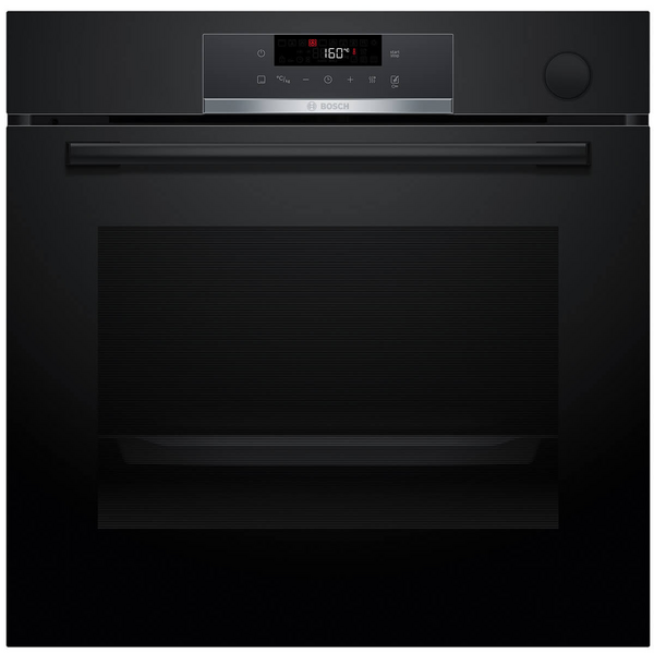 Bosch 60cm Pyrolytic Built-in Oven with Steam Function Black HRG572EB3A