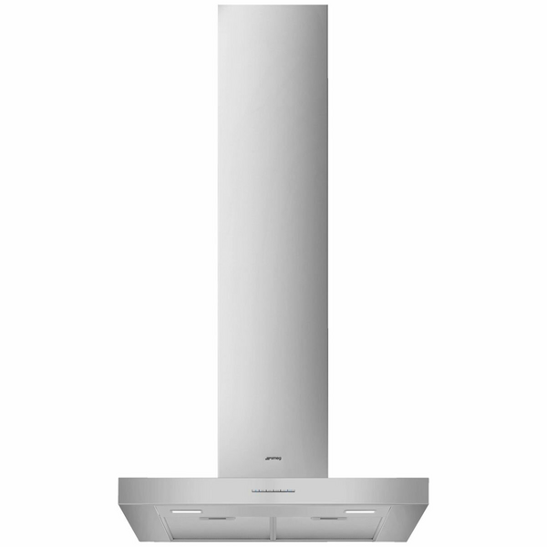Smeg 70cm Wall Mount Stainless Steel Canopy Rangehood KBTAU700XE