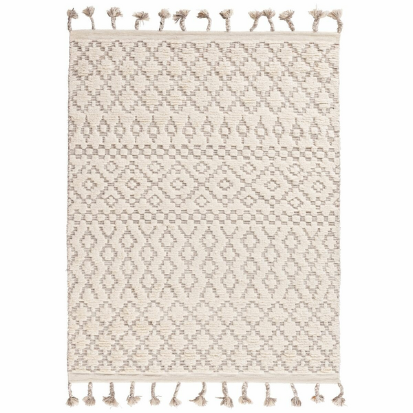 Cadrys Sahara Trellis Ivory/Taupe 250x300 Rug SAHTIT3 | Andoo