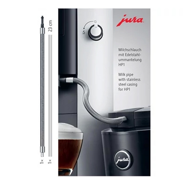 JURA Milk Pipe with Stainless Steel Casing 24112