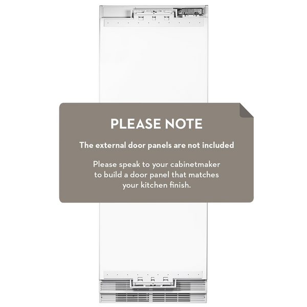 Artusi 449L Integrated Bottom Mount Fridge with Ice and Water AINT7600IW