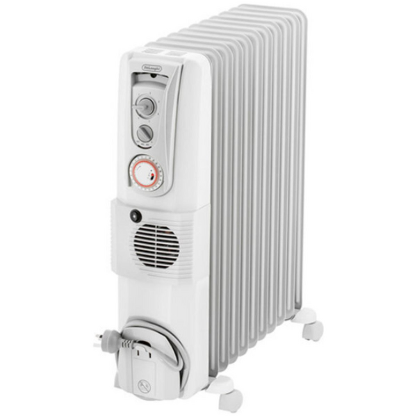 Delonghi Electric 2400W Oil Column Heater White DL2401TF