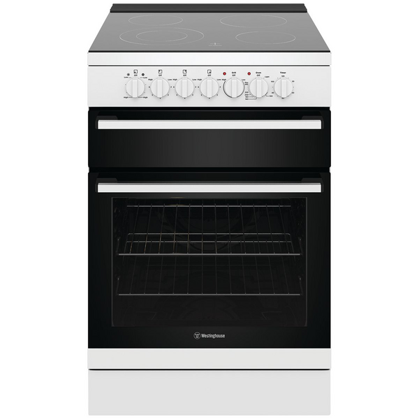 Westinghouse 60cm Electric Freestanding Oven - White WFE642WCB