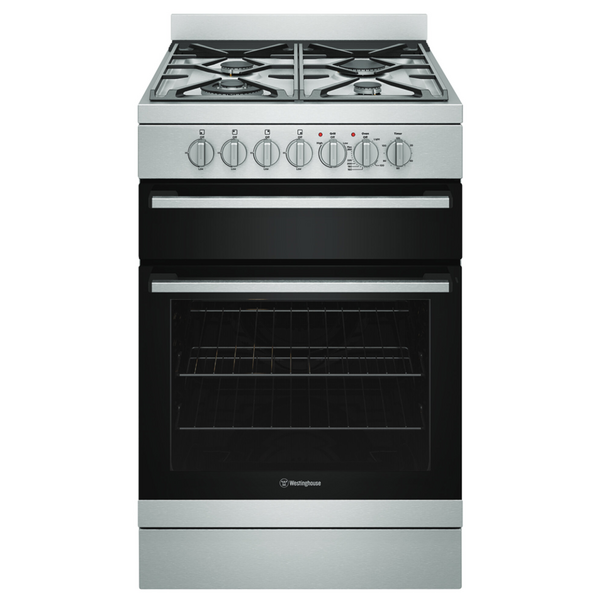 Westinghouse 60cm Dual Fuel Upright Oven- Stainless Steel WFE612SC