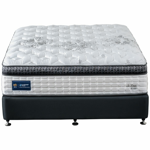 A.H. Beard Domino St Louis Single Plush Mattress DOSTLPMSGL