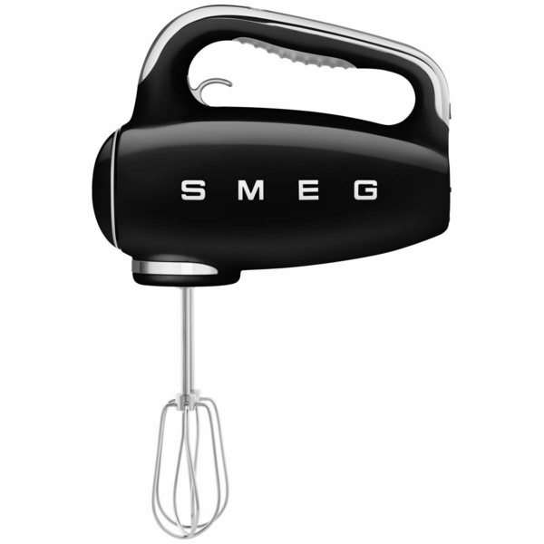 Smeg 50s Retro Style Hand Mixer Black HMF01BLAU