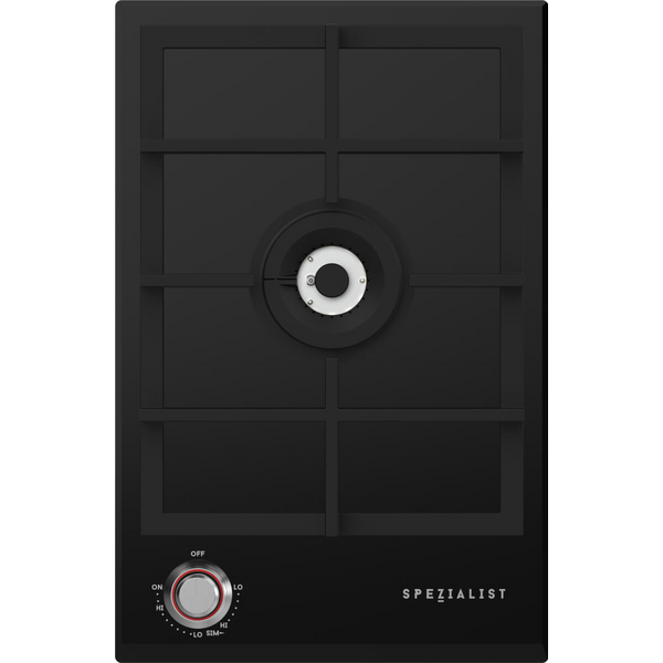 Spezialist 34cm LP Gas Cooktop With VitroCeramic Surface S30341VCLPG