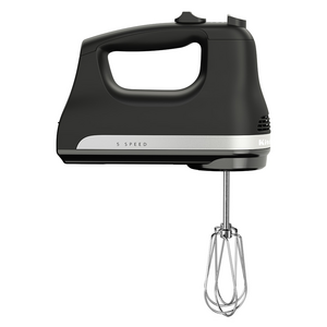KitchenAid Classic Five Speed Hand Mixer Onyx Black 5KHM5110ABM