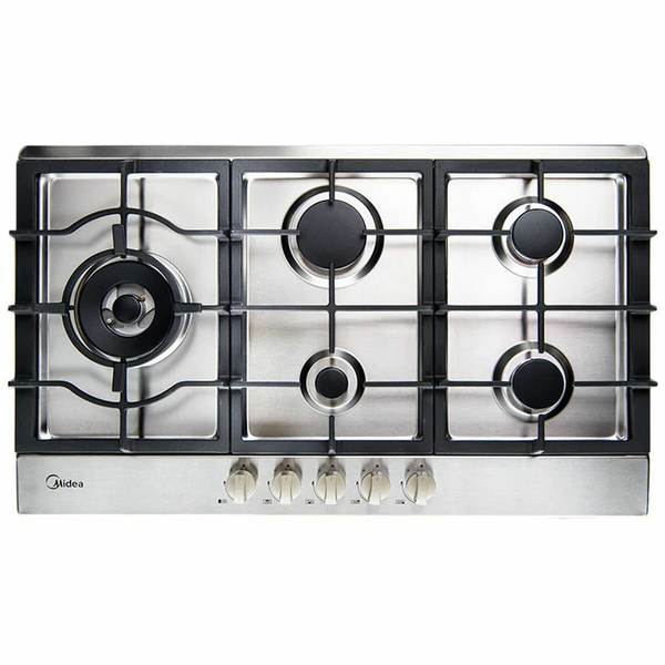 Midea 90cm Gas Cooktop Stainless Steel 90G50ME005-SFL
