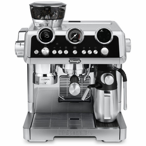 Delonghi La Specialista Maestro Premium Manual Pump Coffee Machine Metal EC9865M