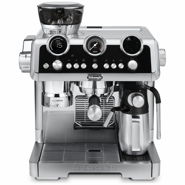 Delonghi La Specialista Maestro Premium Manual Pump Coffee Machine Metal  EC9865M