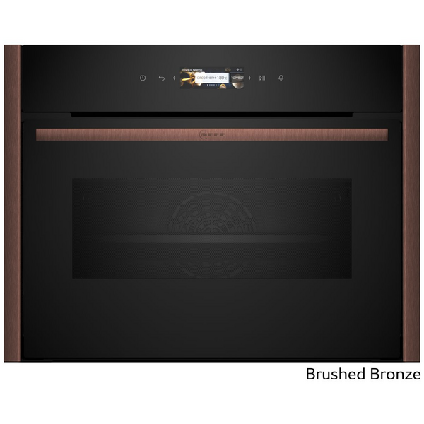NEFF 45cm Compact Oven with Microwave Brushed Bronze C29MR21Y0B-BB