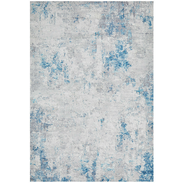 Rug Culture Illusions Medium Blue & Silver Rug 220X150CM ...