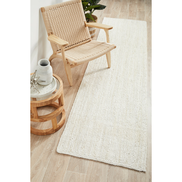 Rug Culture Bondi Medium Rug - 300X80 BDI-WHT-300X80 | Andoo