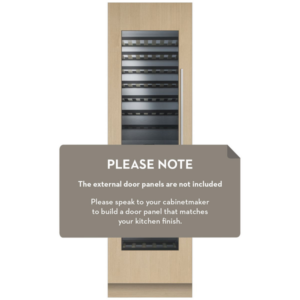 Fisher & Paykel Series 11 Integrated Wine Storage Cabinet 91 Bottle Left Hinge RS6121VL2K1