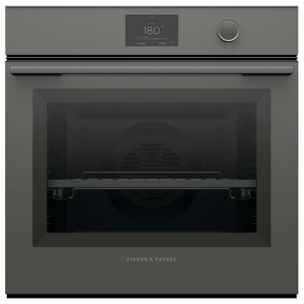Fisher & Paykel Series 9 60cm Minimal Pyrolytic Built-in Oven Grey OB60SMPTDG1