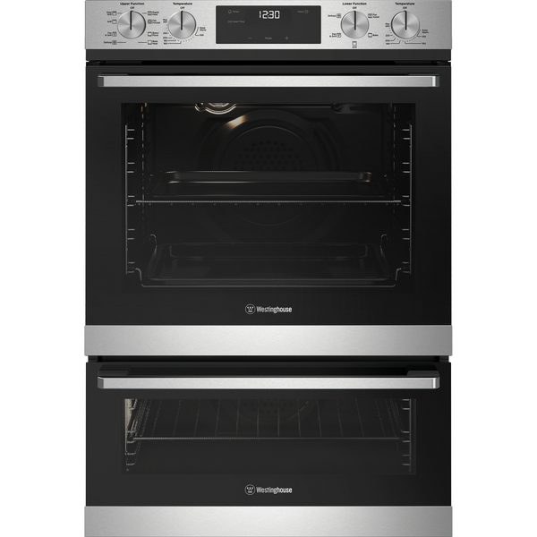 Westinghouse 60cm Multi Function Double Oven Stainless Steel WVE6525SD Andoo