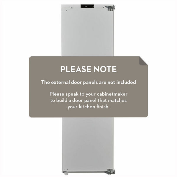 Smeg Integrated 242L Bottom Mount Refrigerator SABI256BM