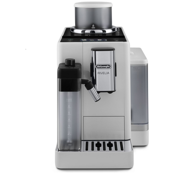 Delonghi Rivelia Fully Automatic Coffee Machine White EXAM44055W