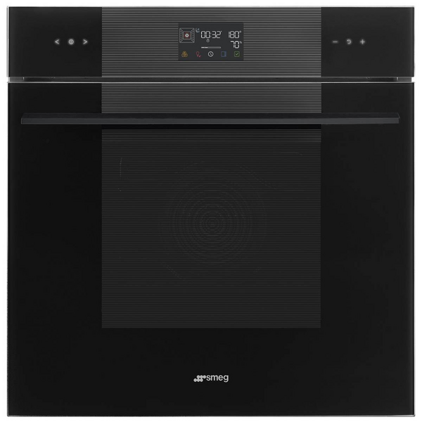 Smeg Linea 60cm Steam100 Oven - Midnight Black SO6102S3PB3