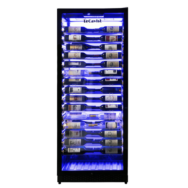 LeCavist Cuvee Rothschild 195 Bottle Single Zone Professional Wine Fridge LCS300VX1ZPRO