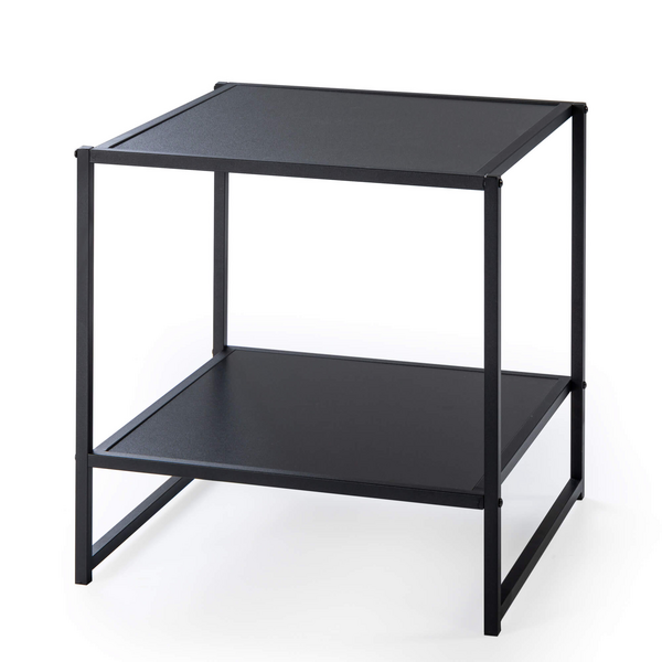 Zinus Wood Modern Studio Bedside Table Set of 2 Black AU-COMBOB-8B