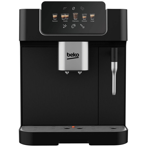Beko CaffeExperto Automatic Espresso Machine with Steam Wand Black CEG7302B