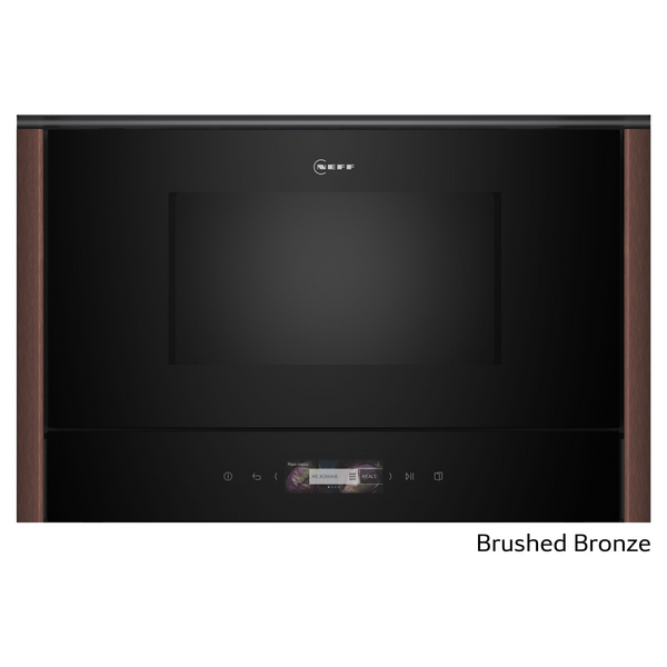 NEFF Flex Design N70 Built-In Microwave Oven Flex Design Brushed Bronze NL9WR21Y1A-BB