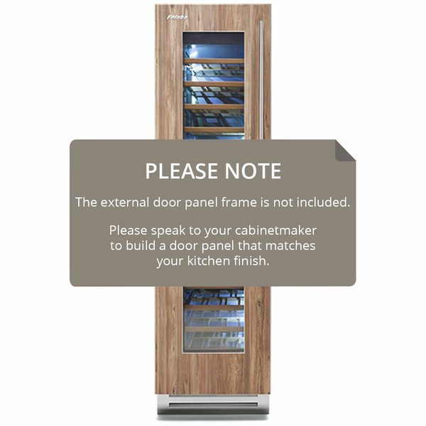 Fhiaba 60cm Integrated Wine Cabinet - Left Hinge S5990FW3A