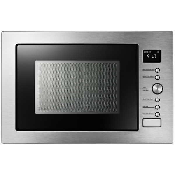 Omega 34L Built-In Microwave with Grill 1000W Stainless Steel OMW34X