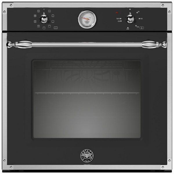 Bertazzoni 60cm Heritage Series Electric Built-In Matte Black Oven F609HEREKTNE