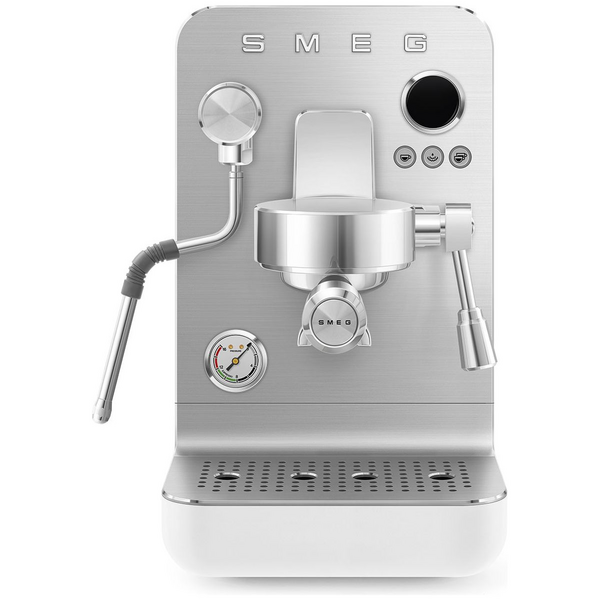 Smeg Minipro Espresso Coffee Machine Matte White EMC02WHMAU