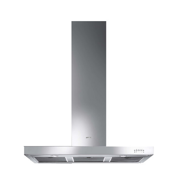Smeg Classic Aesthetic Stainless Steel Canopy Rangehood KSE110XA
