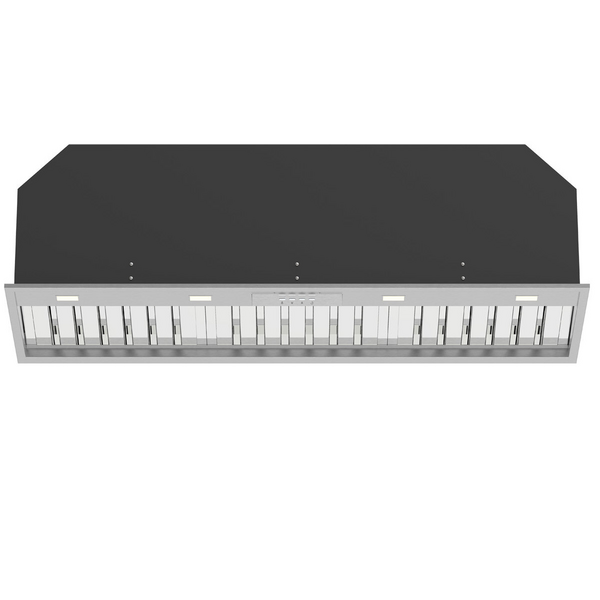 Whispair 120cm Monte Carlo Undermount Rangehood with Power On Board Motor X3MD12S5.OP/B
