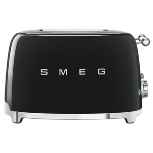 Smeg 50's Style 4 Slice Toaster Black TSF03BLAU