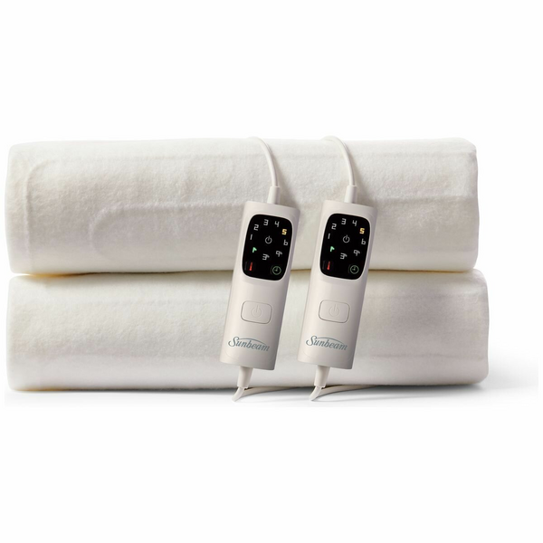 Sunbeam Sleep Perfect Anti Bacterial Queen Electric Blanket BLA6351