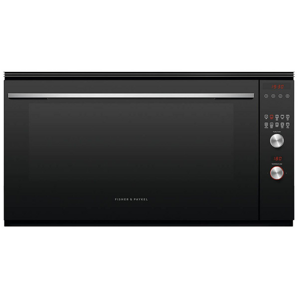 Fisher & Paykel 90cm Series 9 Stainless Steel Contemporary Pyrolytic Built-In Oven OB90S9MEPX4