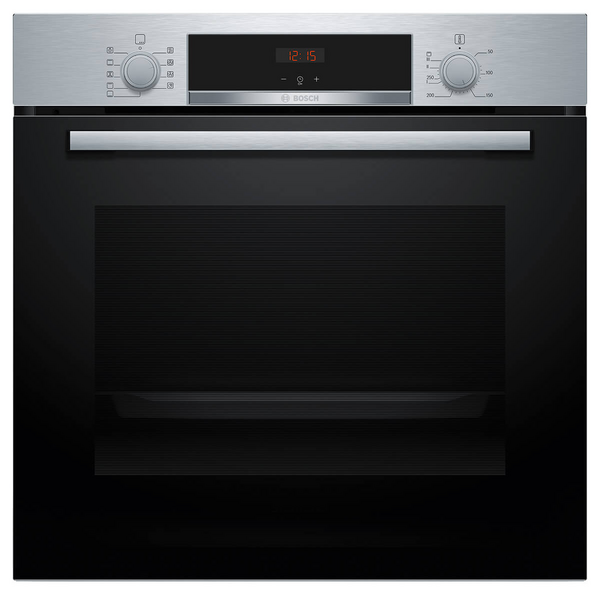 Bosch 60cm Series 4 Electric Built-in Oven-Stainless Steel HBA534BS3A
