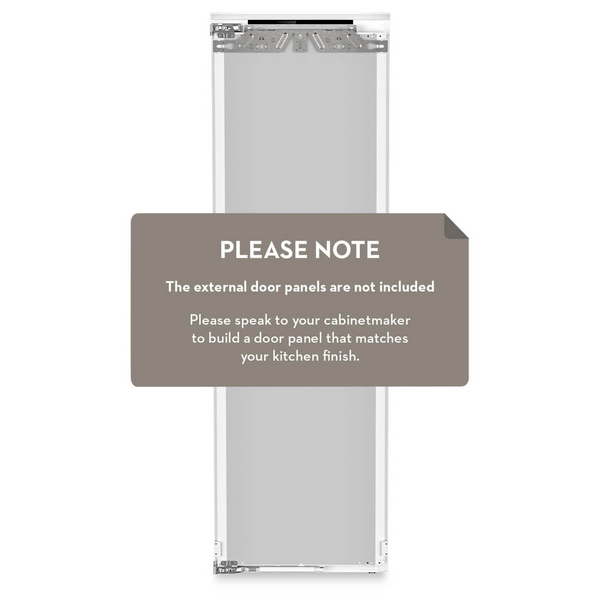 Liebherr Peak Series 213L Integrated Upright Freezer with NoFrost Left Hinge SIFNH5188LH