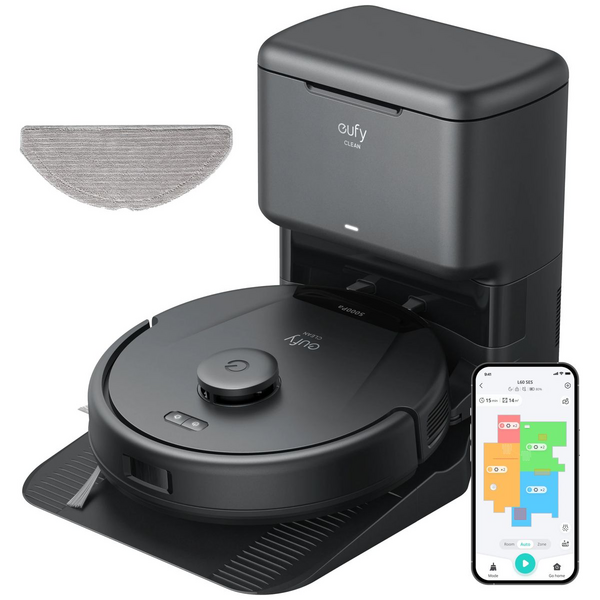 Eufy L60 Hybrid Robot Vacuum with Self Empty Station T2278T11