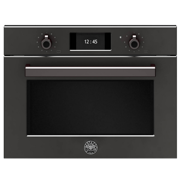Bertazzoni 60cm Professional Series Combi-Microwave Compact Built-In Oven F457PROMWTN
