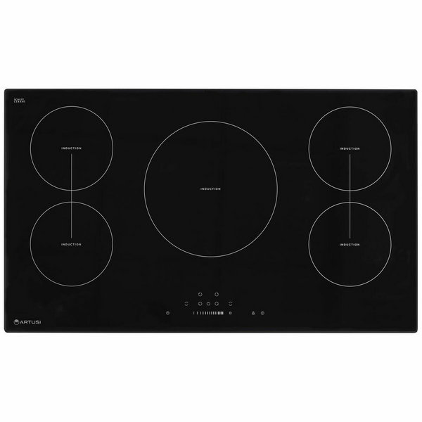 Artusi 90cm Induction 5 Zone Cooktop CAID95B