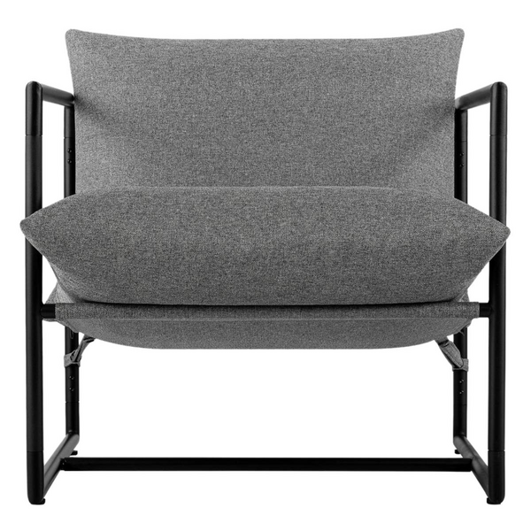 Zinus Aidan Sling Accent Chair Light Grey AU-USHSL1-31L