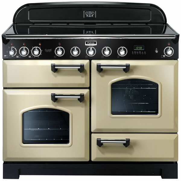 Falcon 110cm Classic Deluxe Freestanding Induction Oven/Stove Cream - Special Order CDL110EICRCH