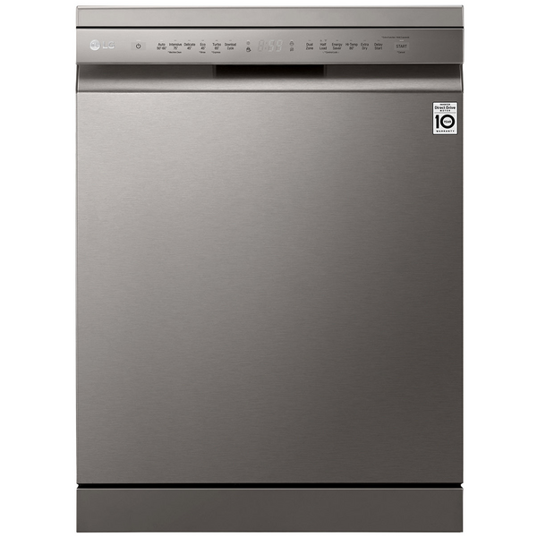 LG 14 Place QuadWash Dishwasher in Platinum Steel Finish XD5B14PS
