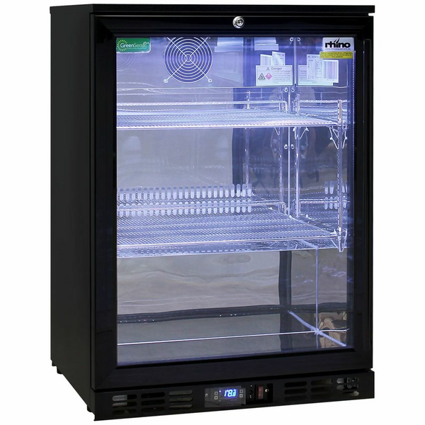 Rhino Night Club Multi Light Bar Fridge Left Hinged SG1L-NC